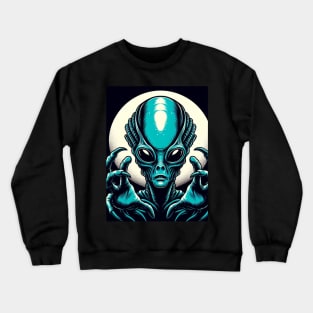 Alien art Crewneck Sweatshirt